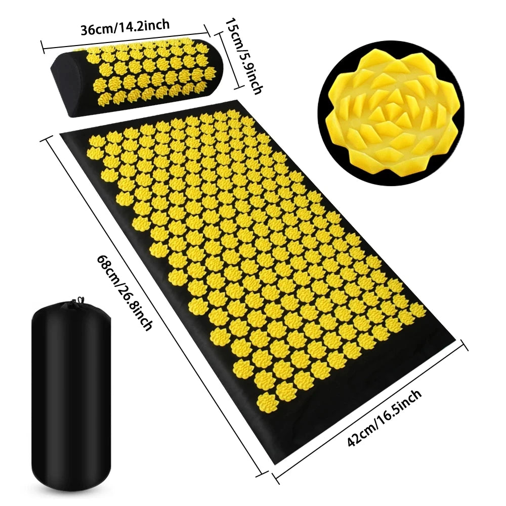 MarkhorAthletics™ Acupressure Yoga Mat