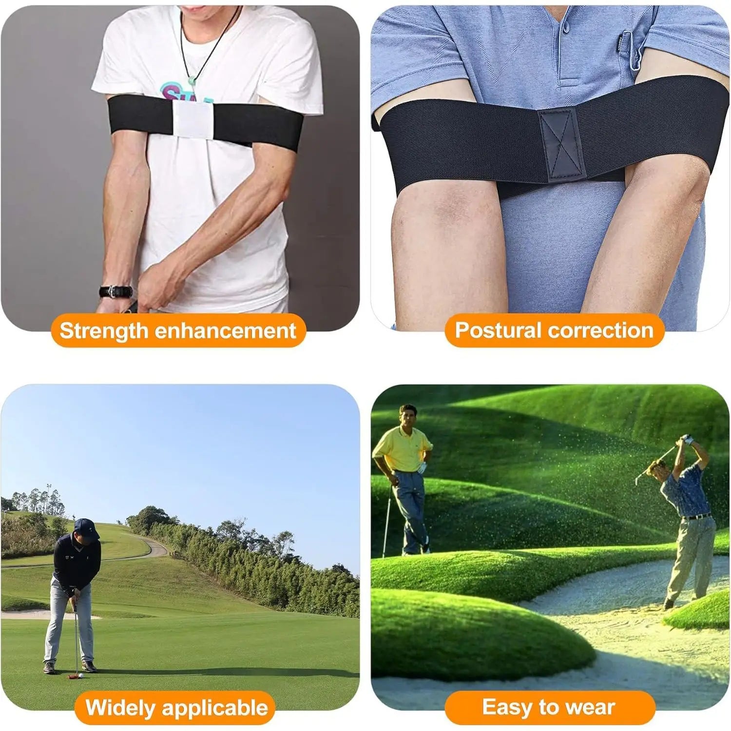 MarkhorAthletics™ Golf Swing Trainer Posture Corrector Band