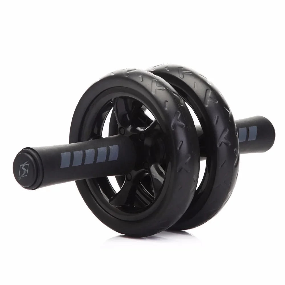 Double Wheel Ab Roller - 15cm Wheels with Knee Mat