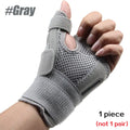 Thumb Spica Wrist Splint - Rigid Support Brace, Adjustable Fit