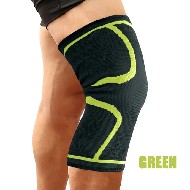 Open Patella Knee Compression Sleeve - Adjustable Weightlifting Support