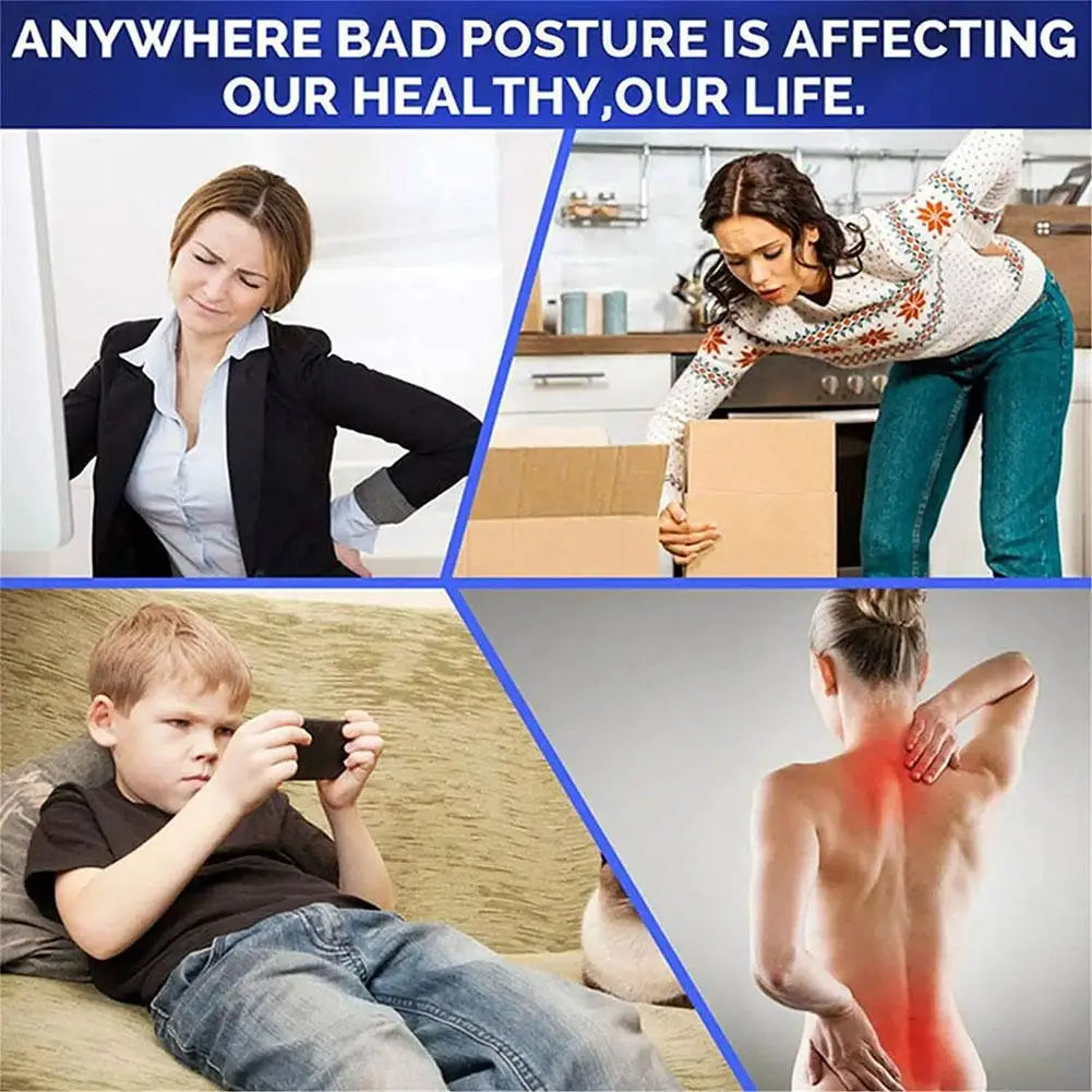 MarkhorAthletics™ Back Posture Corrector Brace Support Belt Clavicle Spine