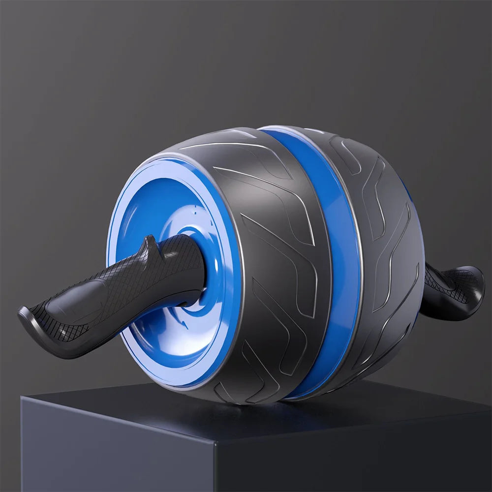 Rebound Ab Roller - Wide Wheel Core Trainer with Knee Mat