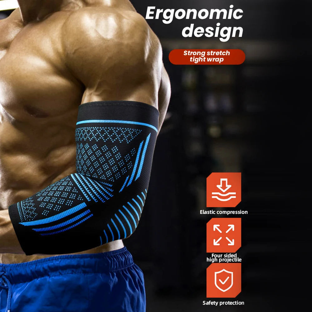 Elbow Compression Sleeve - Breathable, Targeted Support