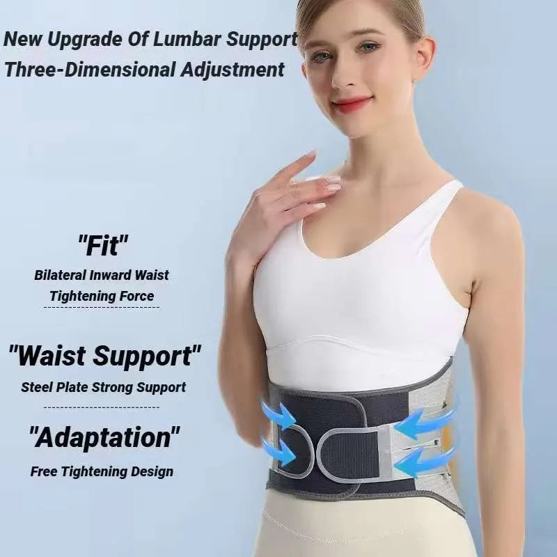 MarkhorAthletics™ Back Brace Support Belt For Lower Pain Relief