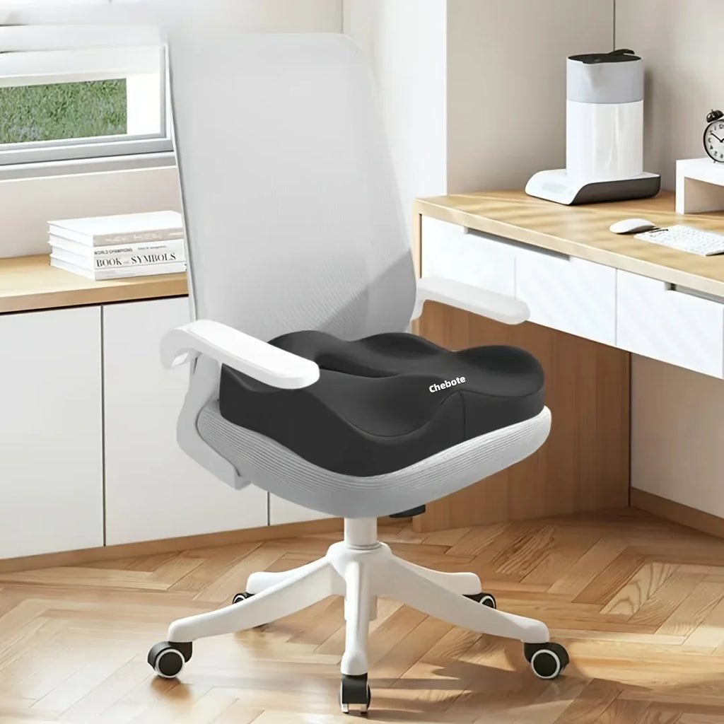 MarkhorAthletics™ Memory Foam Seat Cushion for Office & Home Use