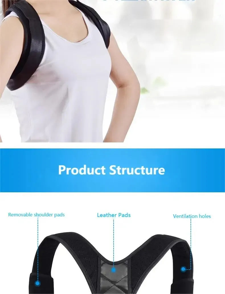 MarkhorAthletics™ Back Posture Correction Belt Hunchback Prevention