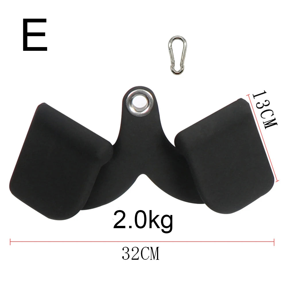 V-Bar Cable Machine Attachment – Rowing & Pulldown Handle