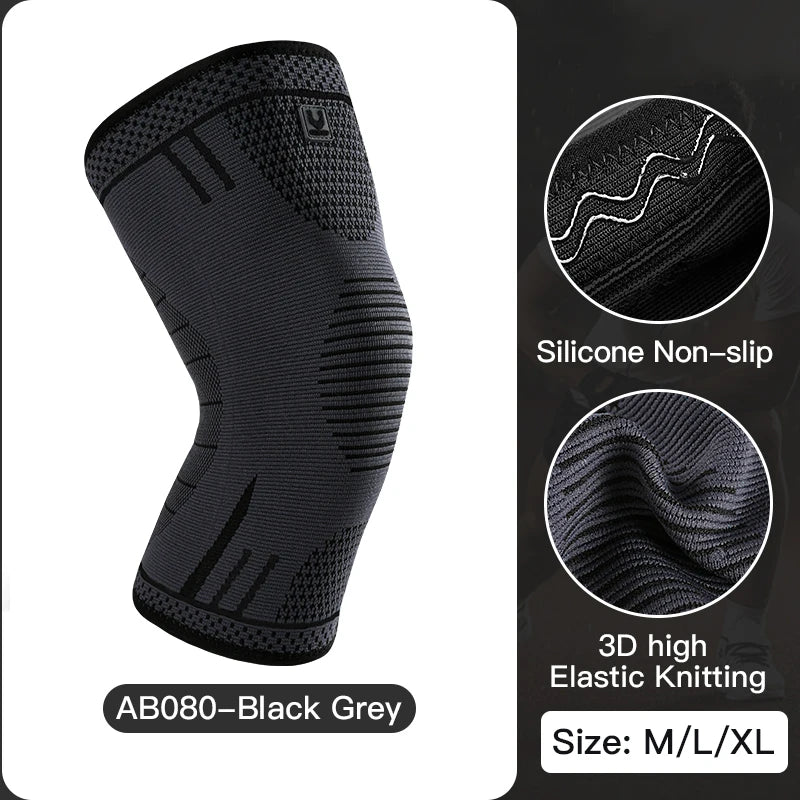 Compression Knee Sleeve – Anti-Slip Silicone Support
