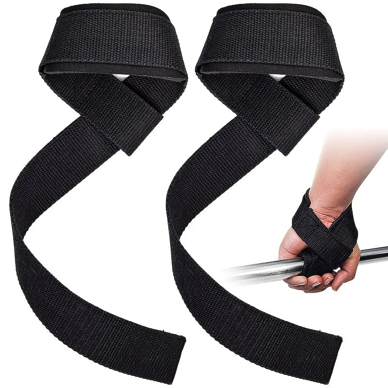 Weight Lifting Straps - Heavy-Duty Grip Support for Deadlifts & Rows
