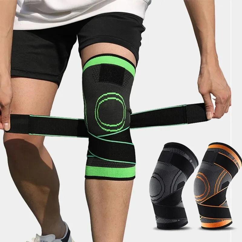 Knee Compression Sleeve Twin Pack - Adjustable Support Set