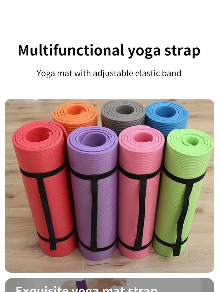MarkhorAthletics™ Portable Yoga Mat Strap Belts