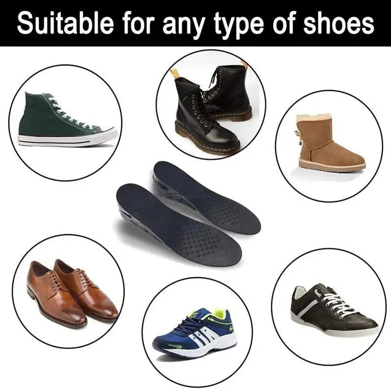 Height Increase Insoles - Invisible Air Cushion Elevator Insert