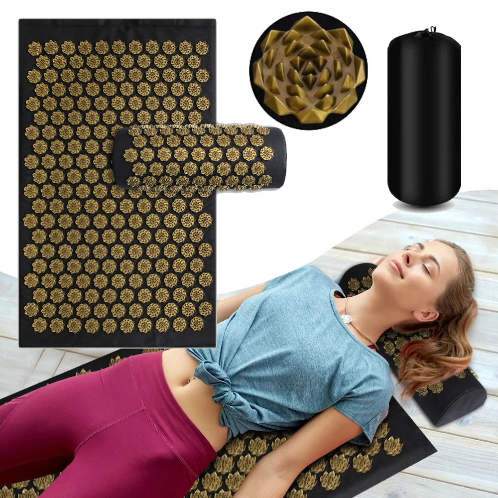 MarkhorAthletics™ Acupressure Yoga Mat