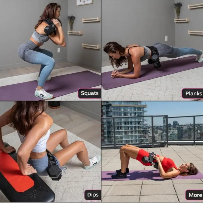MarkhorAthletics™ Adjustable Hip Thrust Belt for Glute Training