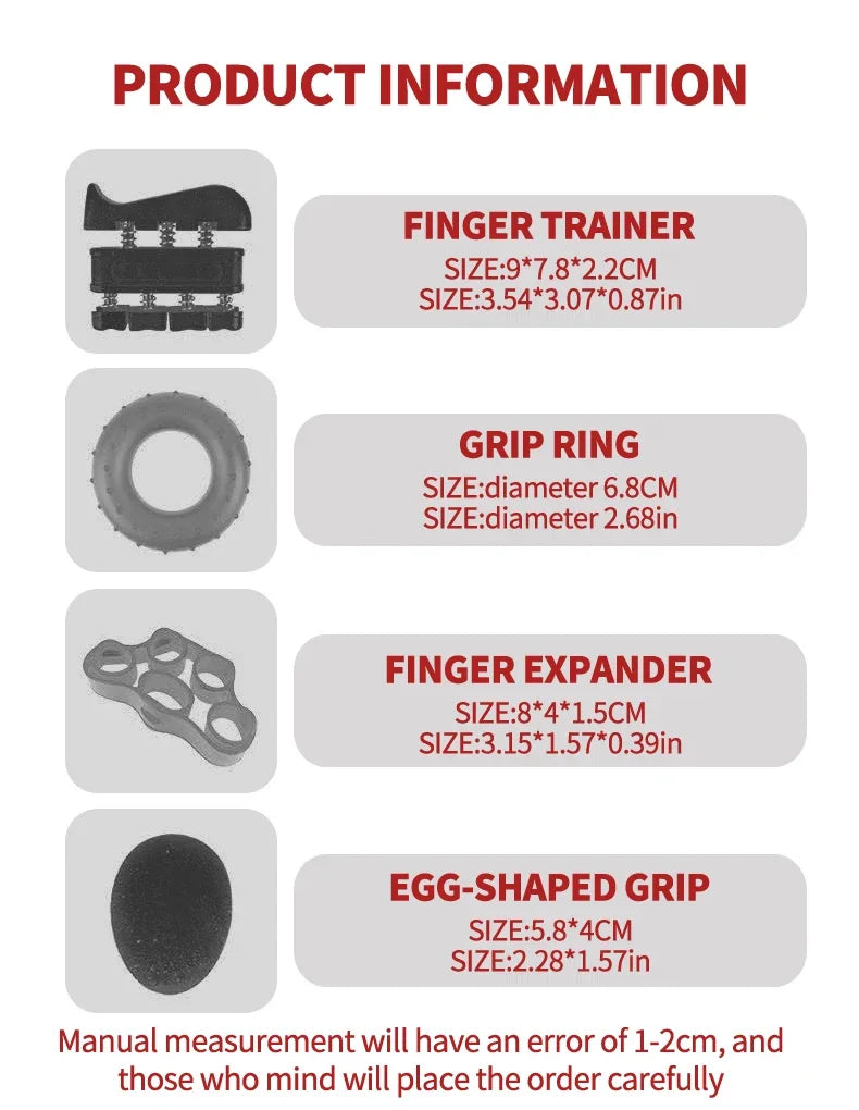 MarkhorAthletics™ Adjustable Finger And Forearm Strengthening Kit