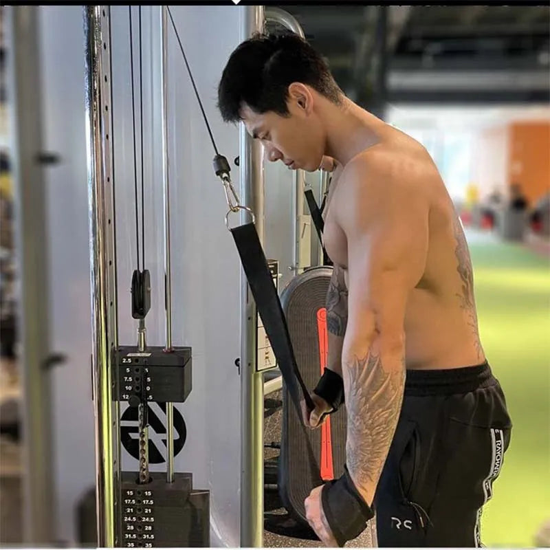 Tricep Rope Cable Attachment – Bicep & Tricep Pulldown Strap