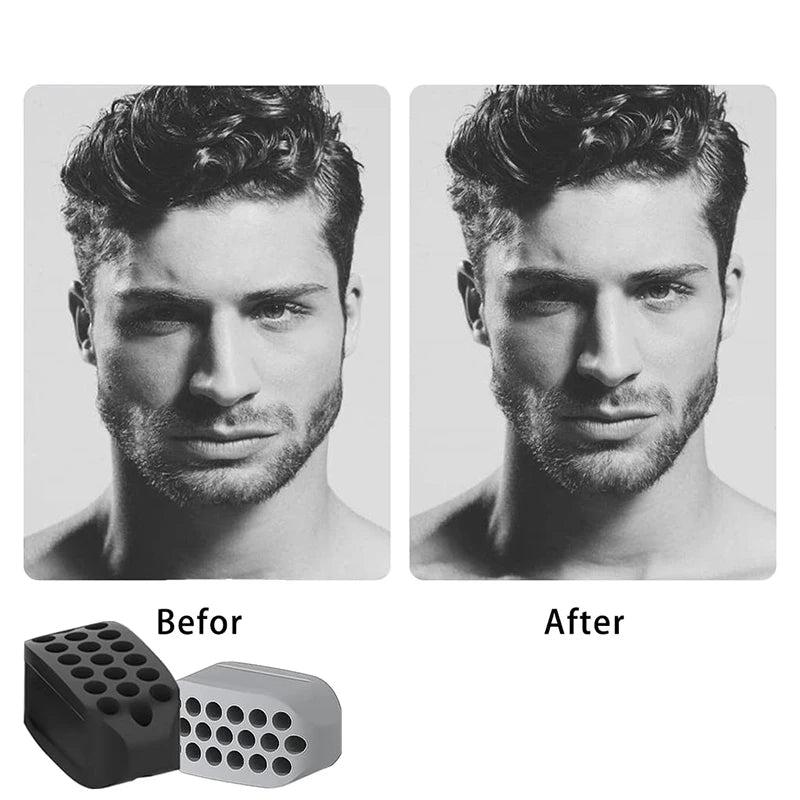 Silicone Jaw Exerciser – Reusable Jaw & Facial Muscle Trainer