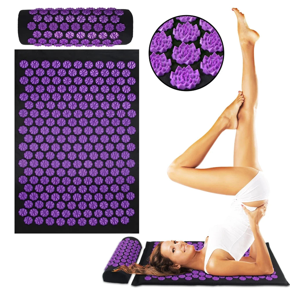MarkhorAthletics™ Acupressure Yoga Mat