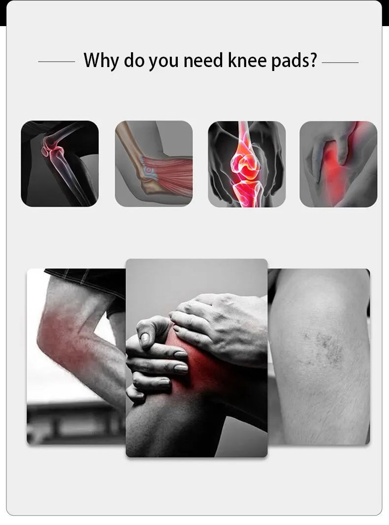 Knee Compression Sleeve Twin Pack - Adjustable Support Set