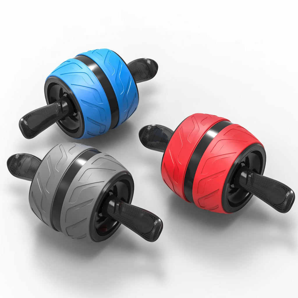 Rebound Ab Roller - Wide Wheel Core Trainer with Knee Mat
