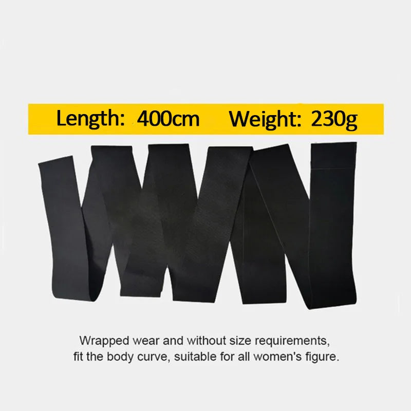 Waist Bandage Wrap Trainer - Firm Compression Tummy Wrap Belt
