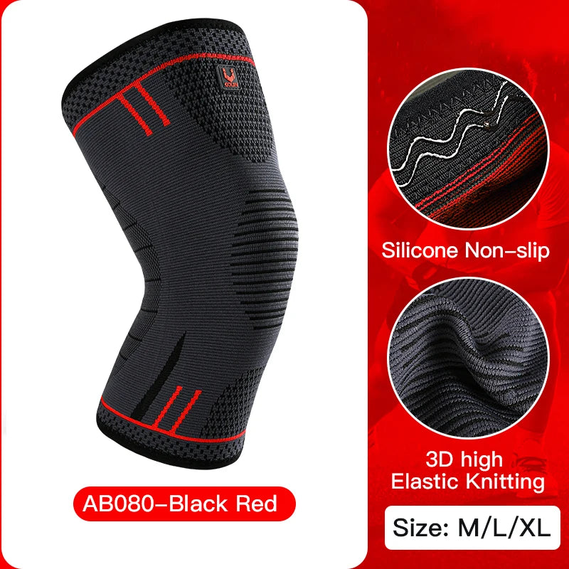 Compression Knee Sleeve – Anti-Slip Silicone Support