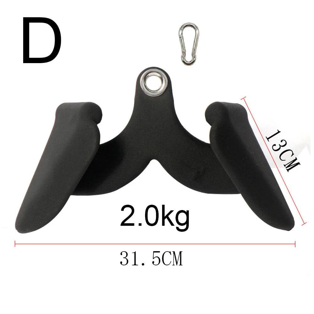 V-Bar Cable Machine Attachment – Rowing & Pulldown Handle