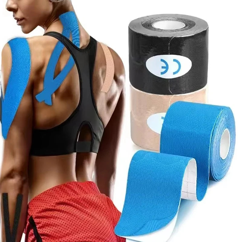 MarkhorAthletics™ 5CMX5M Muscle Recovery Patch - Sports Elastic Tape