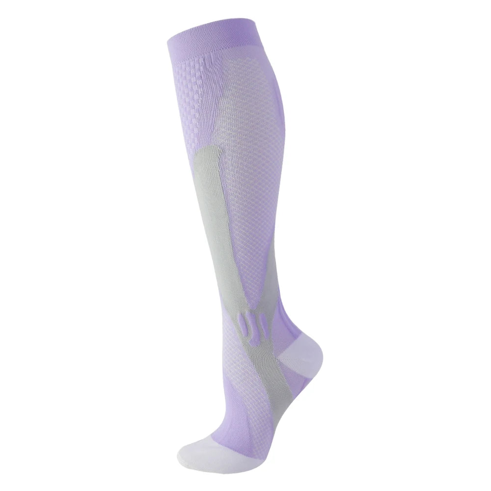 Compression Stockings for Blood Circulation - Knee-High Support Socks