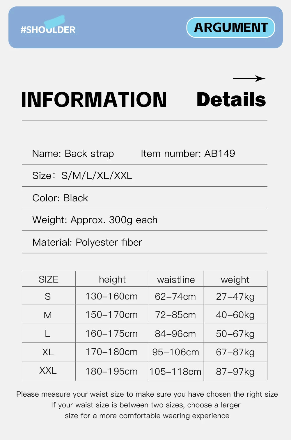 Anti-Hunchback Back Brace - Spinal Posture Support Strap