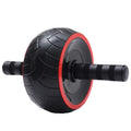 Single Wheel Ab Roller - Core Strength Trainer with Non-Slip Grips