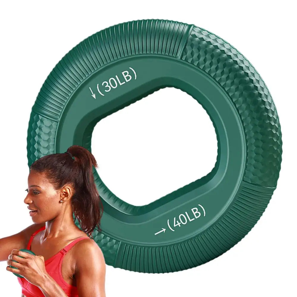 Silicone Grip Strengthening Ring – Adjustable Resistance Hand Exerciser