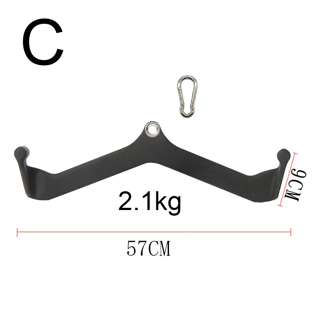 V-Bar Cable Machine Attachment – Rowing & Pulldown Handle