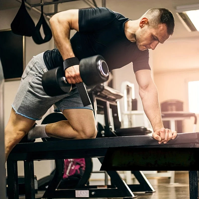 Weight Lifting Straps - Heavy-Duty Grip Support for Deadlifts & Rows