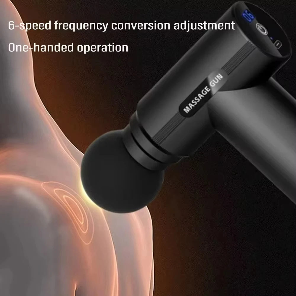 USB-C Rechargeable Massage Gun - Ultra-Compact 450g Recovery Tool
