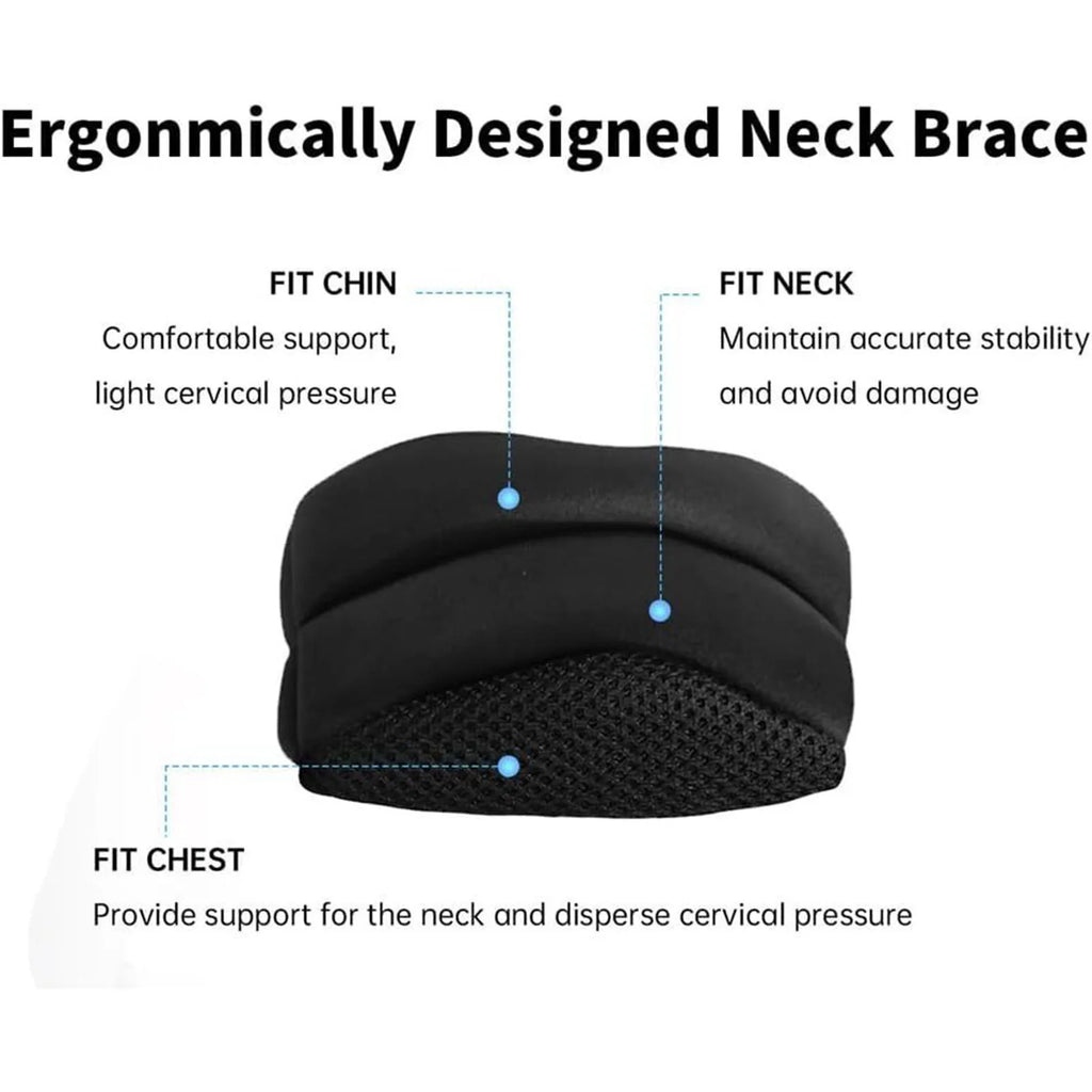 MarkhorAthletics™ Neck Brace for Neck Pain and Support Adjustable Relieves Pressure