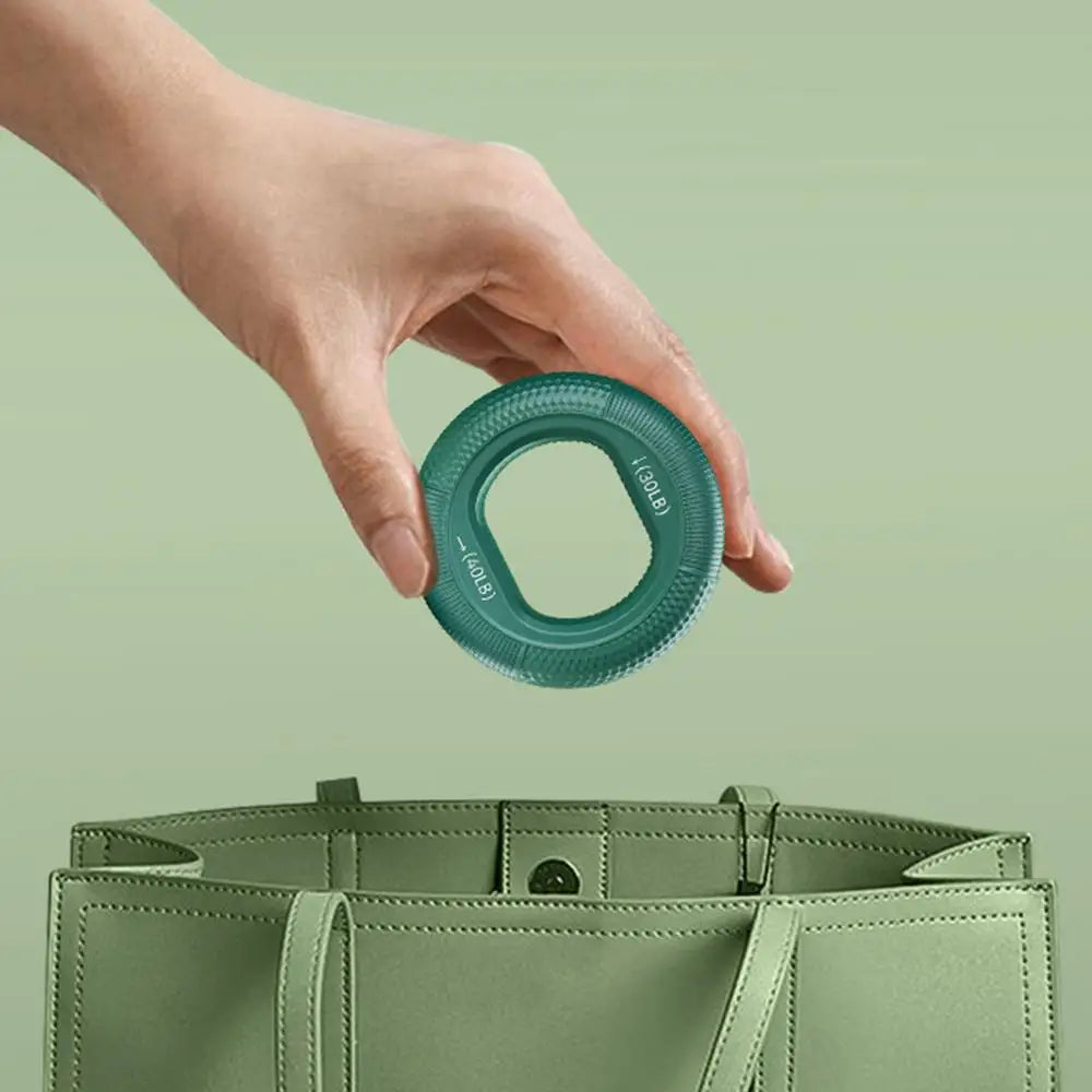 Silicone Grip Strengthening Ring – Adjustable Resistance Hand Exerciser