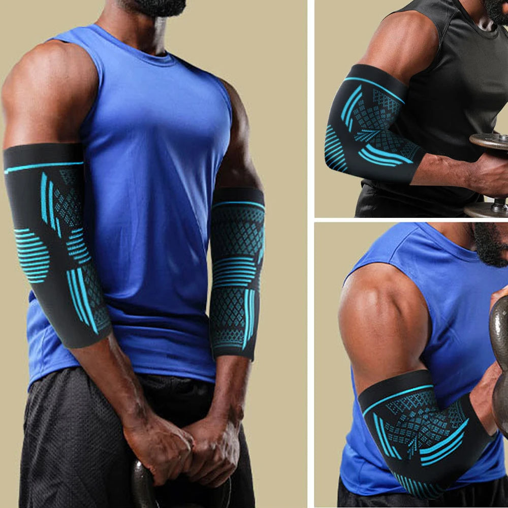 Elbow Compression Sleeve - Breathable, Targeted Support