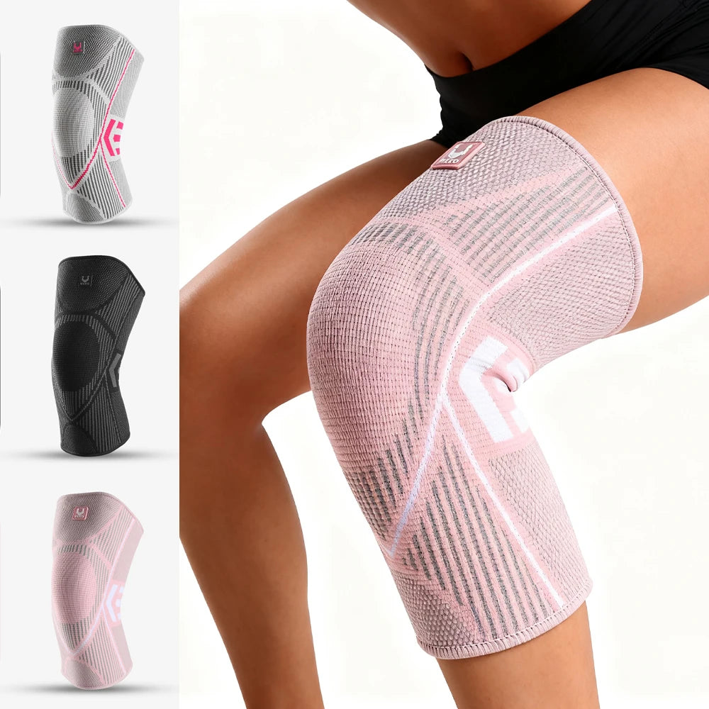 Compression Knee Sleeve – Anti-Slip Silicone Support