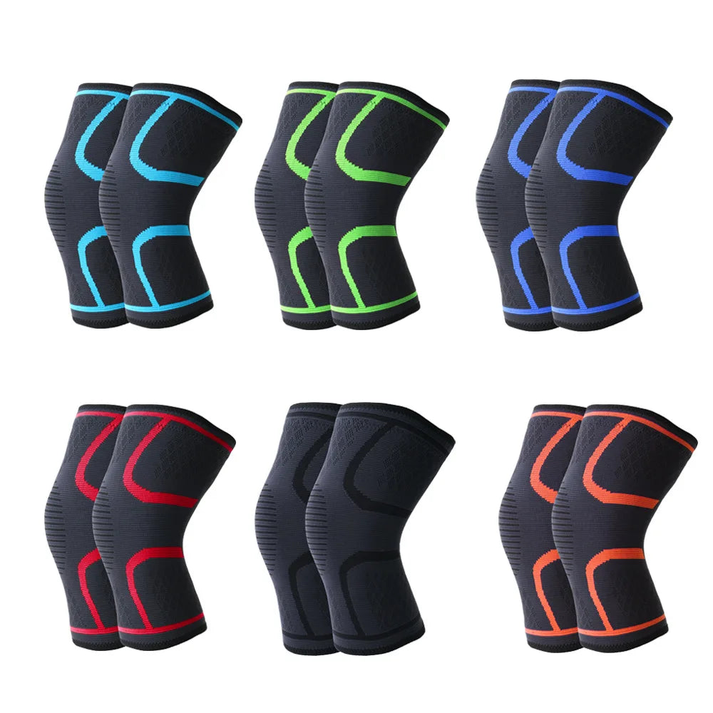 Open Patella Knee Compression Sleeve - Adjustable Weightlifting Support
