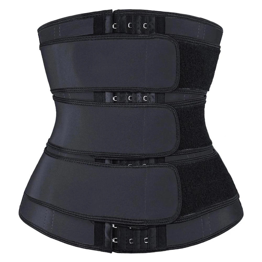 Triple Belt Waist Trainer - Tummy Control Shaperwear for Women