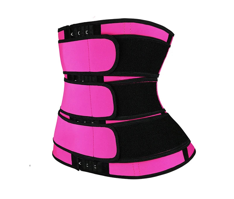 Triple Belt Waist Trainer - Tummy Control Shaperwear for Women