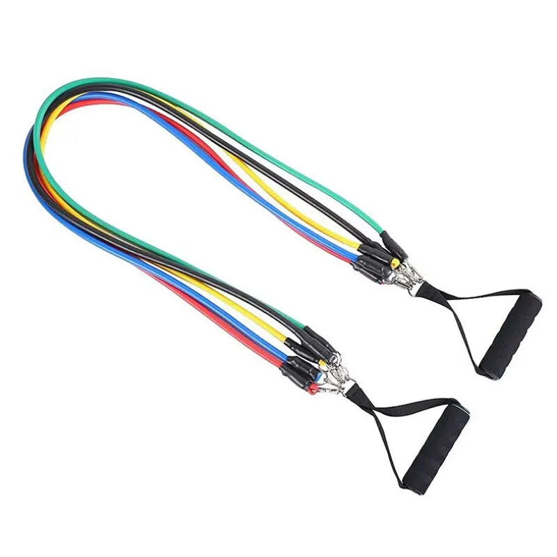 11-Piece Resistance Band Set – Full Body Portable Home Gym