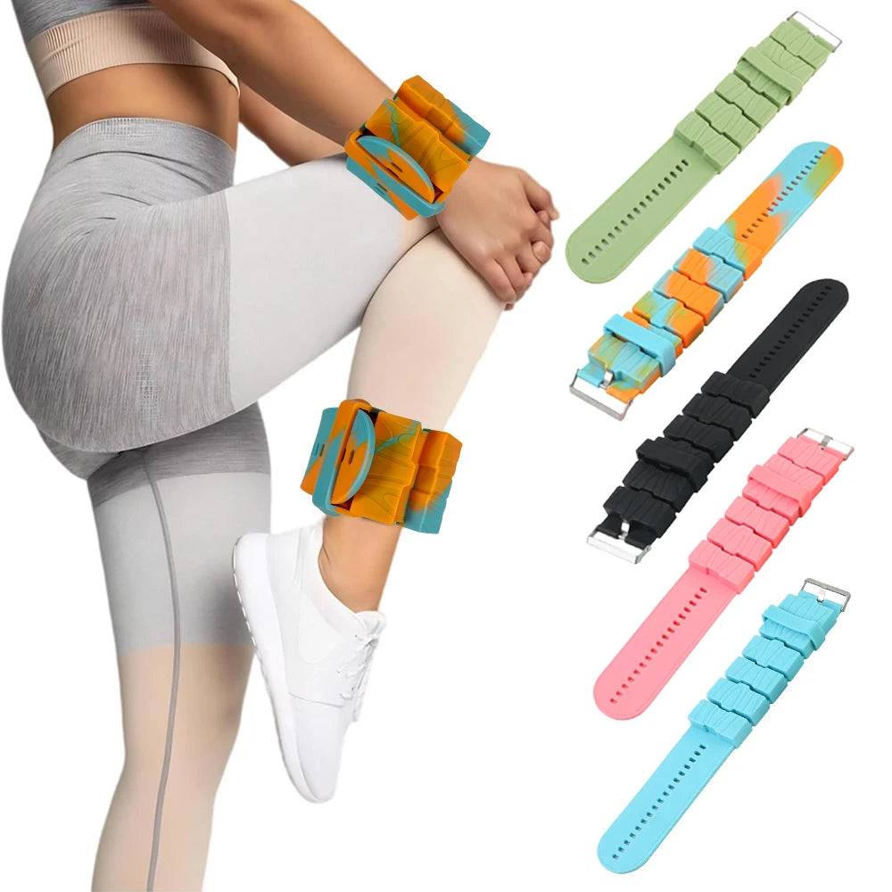 Adjustable Ankle & Wrist Weights – 990g Set