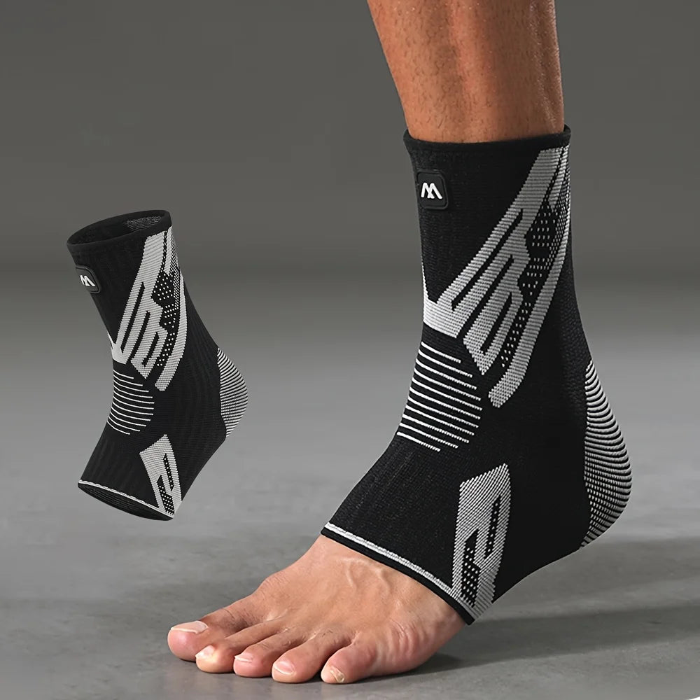 Ankle Joint Stabilizer Compression Sleeve - Sports Support for Men & Women